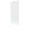 Mexen Next shower screen 1-winged 70 x 150 cm, transparent, white - 895-070-000-00-00-20