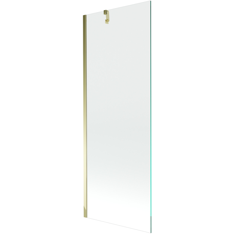 Mexen Next 1-wing Bath Screen 70 x 150 cm, Transparent, Gold - 895-070-000-00-00-50