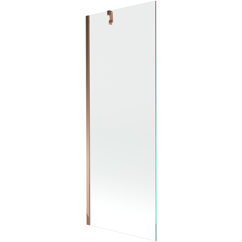 Mexen Next badwand 1-delig 70 x 150 cm, transparant, roségoud - 895-070-000-00-00-60