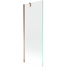 Mexen Next 1-panel bath screen 70 x 150 cm, transparent, rose gold - 895-070-000-00-00-60