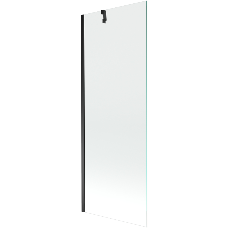 Mexen Next Buedewand 1-Flille 70 x 150 cm, transparent, schwaarz - 895-070-000-00-00-70