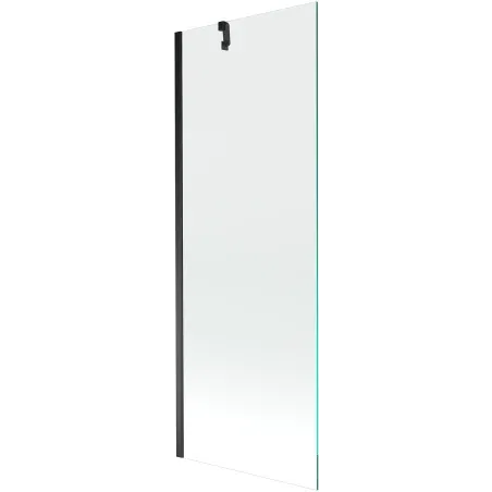 Mexen Next badwand scherm 1-vleugelig 70 x 150 cm, transparant, zwart - 895-070-000-00-00-70