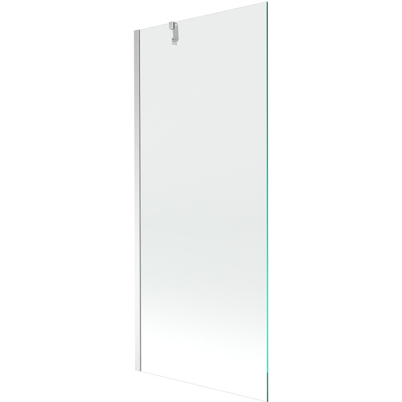 Mexen Next 1-Panel Bathtub Screen 80 x 150 cm, Transparent, Chrome - 895-080-000-00-00-01