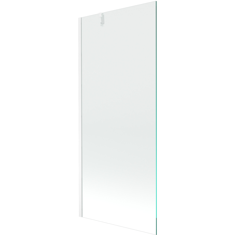 Mexen Next 1-siivinen suihkuseinämä 80 x 150 cm, läpinäkyvä, valkoinen - 895-080-000-00-00-20