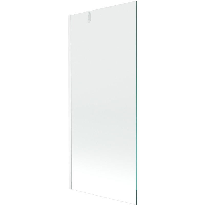 Mexen Next 1-vleugelige badkampscherm 80 x 150 cm, transparant, wit - 895-080-000-00-00-20