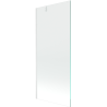 Mexen Next Badewannen-Faltwand 1-flügelig 80 x 150 cm, transparent, weiß - 895-080-000-00-00-20