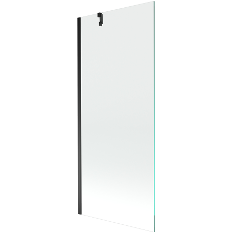 Mexen Next douchewand 1-delig 80 x 150 cm, transparant, zwart - 895-080-000-00-00-70