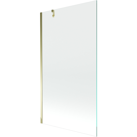 Mexen Next 1-panel bath screen 90 x 150 cm, transparent, gold - 895-090-000-00-00-50