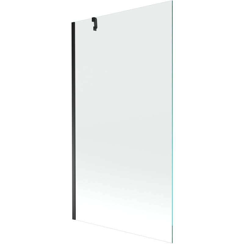 Mexen Next 1-panel bathtub screen 90 x 150 cm, transparent, black - 895-090-000-00-00-70