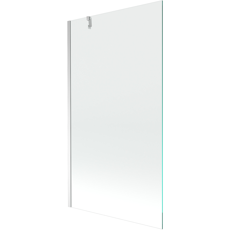 Mexen Next badwand scherm 1-delig 100 x 150 cm, transparant, chroom - 895-100-000-00-00-01