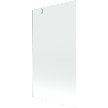 Mexen Next badwand scherm 1-delig 100 x 150 cm, transparant, chroom - 895-100-000-00-00-01