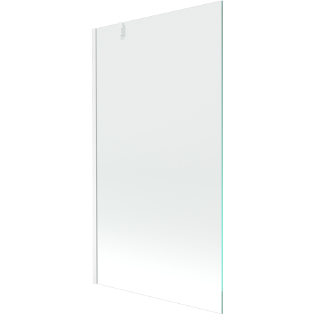 Mexen Next Badewannenfaltwand 1-flügelig 100 x 150 cm, transparent, weiß - 895-100-000-00-00-20