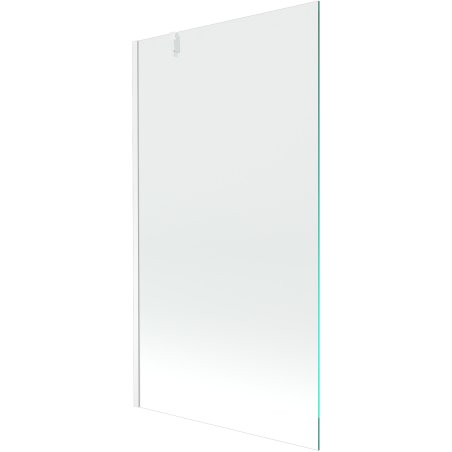 Mexen Next badwand scherm 1-vleugelig 100 x 150 cm, transparant, wit - 895-100-000-00-00-20