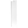 Mexen Next badwandpaneel 1-delig 50 x 150 cm, matglas, chroom - 895-050-000-00-30-01