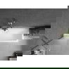 Mexen Next badwandpaneel 1-delig 50 x 150 cm, matglas, chroom - 895-050-000-00-30-01