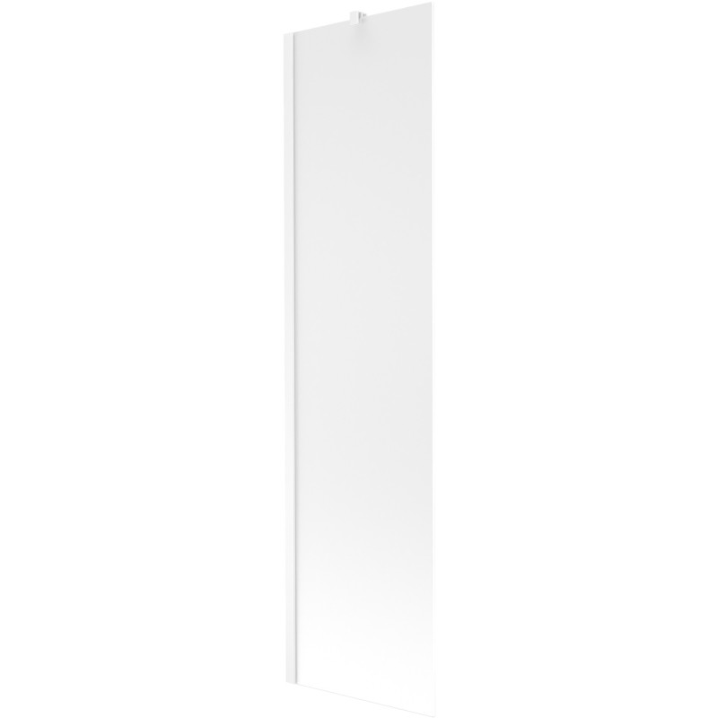 Mexen Next 1-flügelige Badewannenfaltwand 50 x 150 cm, satiniert, weiß - 895-050-000-00-30-20