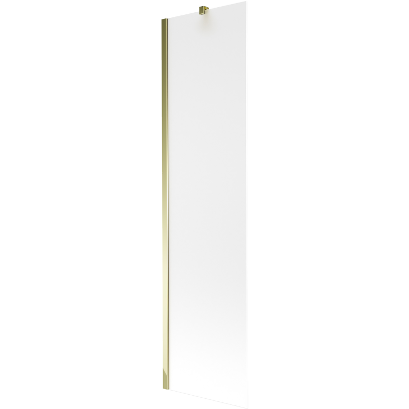 Mexen Next paroi de baignoire à 1 vantail 50 x 150 cm, dépoli, doré - 895-050-000-00-30-50