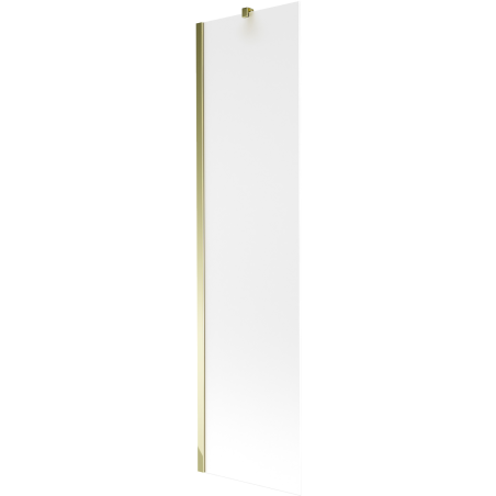 Mexen Next 1-wing Shower Screen 50 x 150 cm, Frosted, Gold - 895-050-000-00-30-50