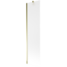Mexen Next panel de bañera 1-hoja 50 x 150 cm, escarcha, dorado - 895-050-000-00-30-50