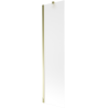 Mexen Next paroi de baignoire à 1 vantail 50 x 150 cm, dépoli, doré - 895-050-000-00-30-50