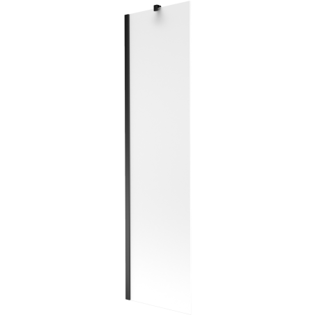 Mexen Next 1-flügelige Badewannenabtrennung 50 x 150 cm, matt, schwarz - 895-050-000-00-30-70