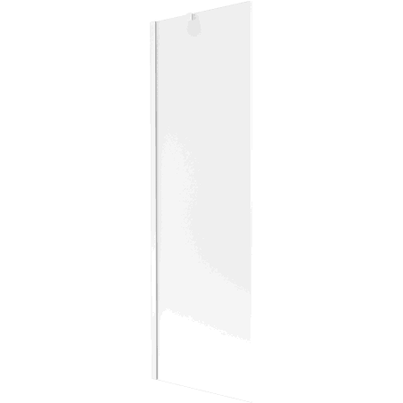 Mexen Next 1-wing bathtub screen 60 x 150 cm, frosted, white - 895-060-000-00-30-20