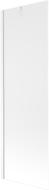 Mexen Next resguardo para banheira de 1 painel 60 x 150 cm, fosco, branco - 895-060-000-00-30-20