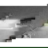Mexen Next eenvleugelige badscherm 60 x 150 cm, mat, wit - 895-060-000-00-30-20