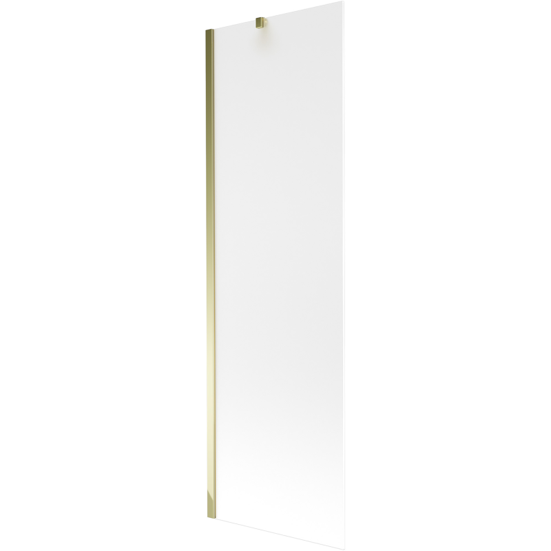 Mexen Next badwand vouwdeur 1-delig 60 x 150 cm, ijsglas, goud - 895-060-000-00-30-50