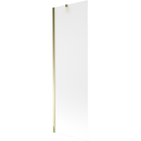 Mexen Next 1-panel Bath Screen 60 x 150 cm, Frosted, Gold - 895-060-000-00-30-50