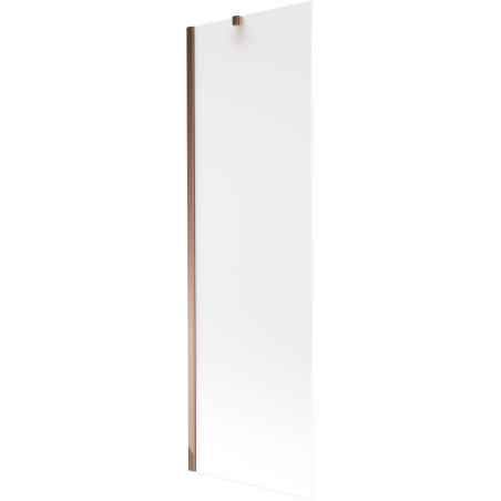 Mexen Next Badewannenwand 1-flügelig 60 x 150 cm, satiniert, Roségold - 895-060-000-00-30-60