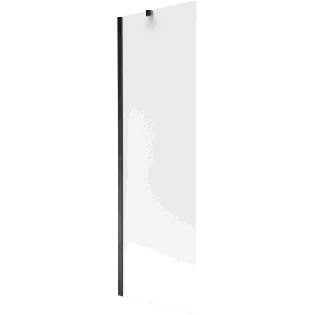 Mexen Next mampara de ducha de 1 hoja 60 x 150 cm, escarcha, negro - 895-060-000-00-30-70