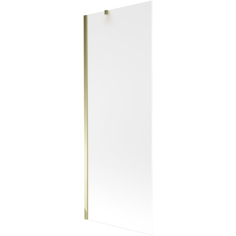 Mexen Next Duschwand 1-flügelig 70 x 150 cm, Mattglas, Gold - 895-070-000-00-30-50
