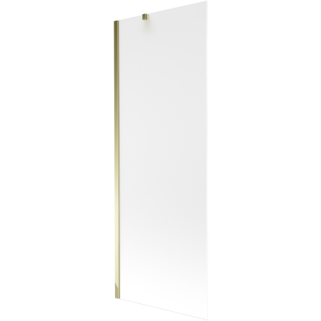 Mexen Next enkelvoudig badscherm 70 x 150 cm, matglas, goud - 895-070-000-00-30-50