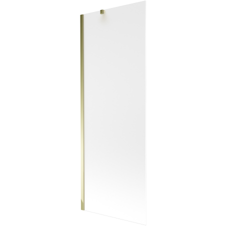 Mexen Next paratia per vasca da bagno a 1 anta 70 x 150 cm, ghiacciato, oro - 895-070-000-00-30-50