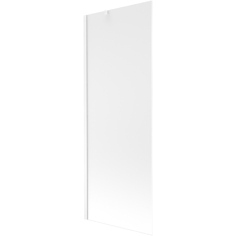Mexen Next badwand scherm 1-vleugelig 70 x 150 cm, matglas, wit - 895-070-000-00-30-20