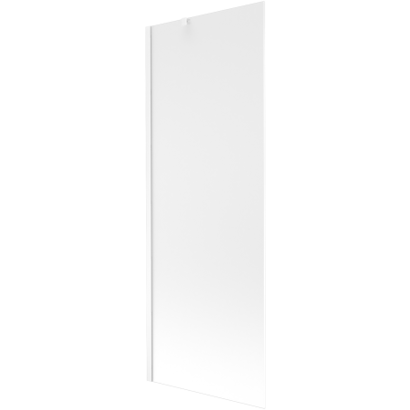 Mexen Next badwand scherm 1-vleugelig 70 x 150 cm, matglas, wit - 895-070-000-00-30-20