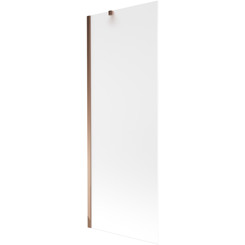 Mexen Next badwand scherm 1-delig 70 x 150 cm, mat, roze goud - 895-070-000-00-30-60
