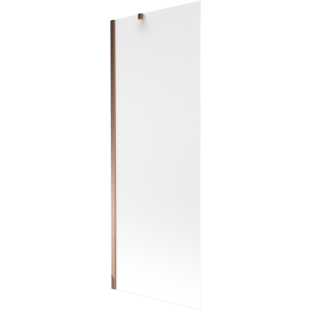 Mexen Next paroi de baignoire 1 vantail 70 x 150 cm, dépoli, or rose - 895-070-000-00-30-60