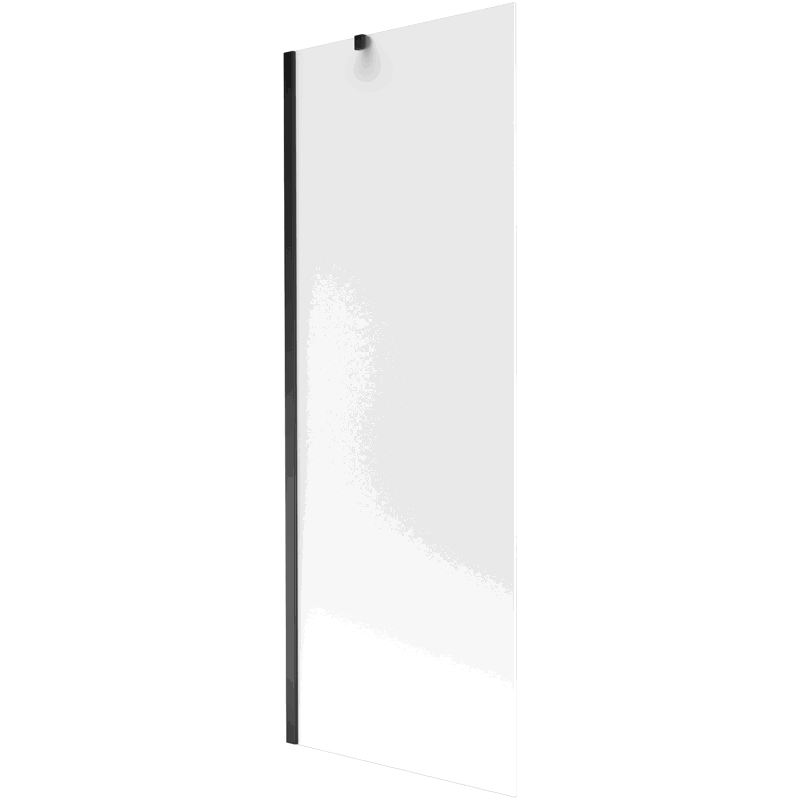 Mexen Next mampara de baño de 1 hoja 70 x 150 cm, escarchado, negro - 895-070-000-00-30-70