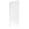 Mexen Next Badeabtrennung 1-flügelig 80 x 150 cm, matt, Chrom - 895-080-000-00-30-01