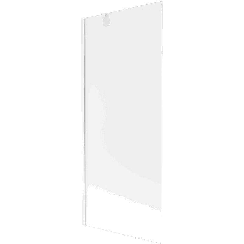 Mexen Next parawan nawannowy 1-skrzydłowy 80 x 150 cm, szron, biały - 895-080-000-00-30-20