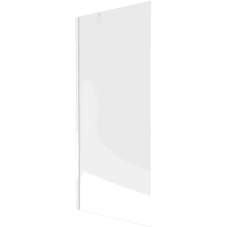 Mexen Next paroi de bain 1-volet 80 x 150 cm, givré, blanc - 895-080-000-00-30-20