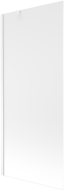 Mexen Next yksiovinen suihkuseinä 80 x 150 cm, huurrettu, valkoinen - 895-080-000-00-30-20