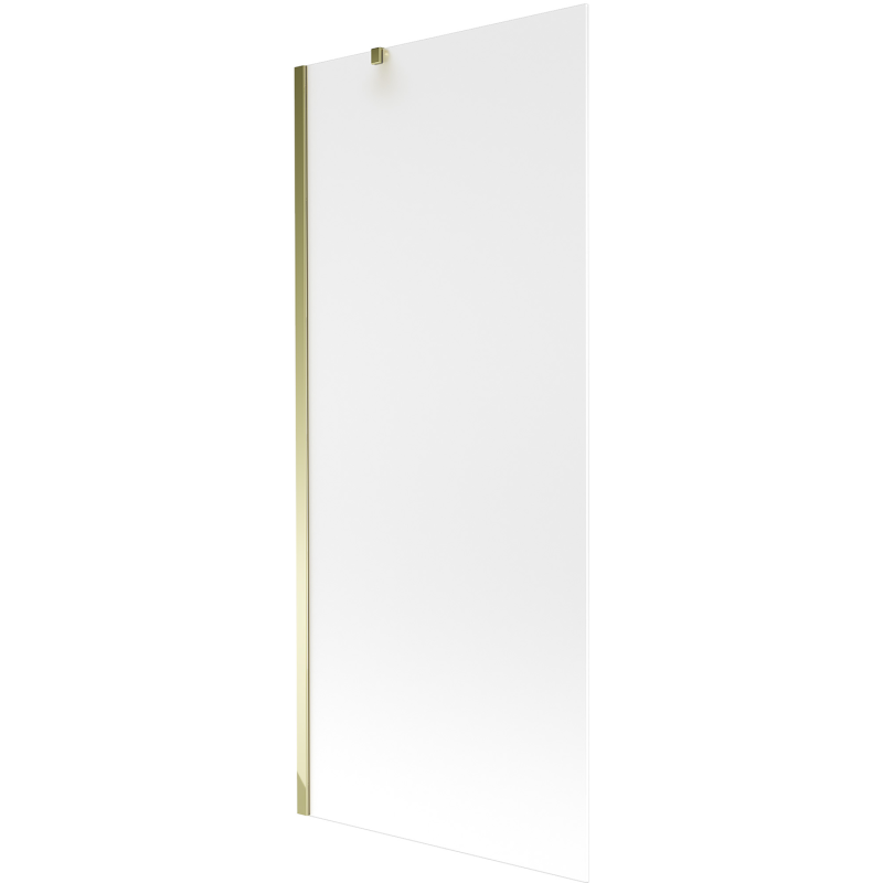 Mexen Next duschvägg 1-panel 80 x 150 cm, frost, guld - 895-080-000-00-30-50