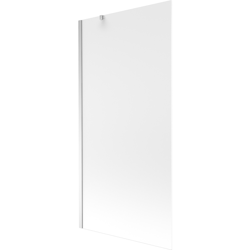 Mexen Next badscherm 1-delig 90 x 150 cm, matglas, chroom - 895-090-000-00-30-01