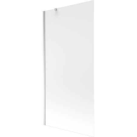 Mexen Next badscherm 1-delig 90 x 150 cm, matglas, chroom - 895-090-000-00-30-01