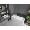 Mexen Next badwand met 1 deur 90 x 150 cm, matglas, chroom - 895-090-000-00-30-01