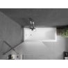 Mexen Next bathtub screen 1-wing 90 x 150 cm, frost, chrome - 895-090-000-00-30-01
