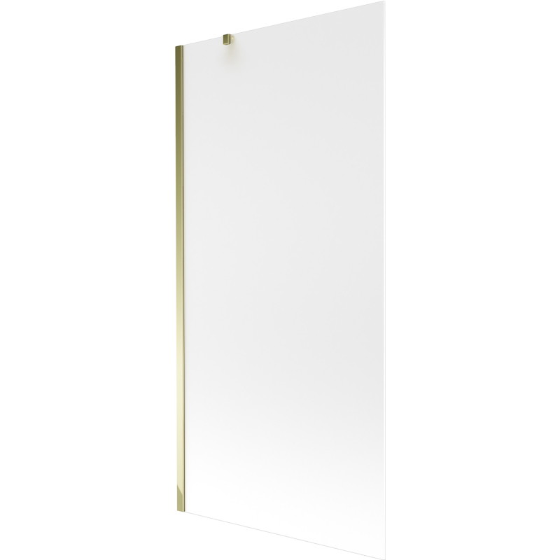 Mexen Next badwand scherm 1-vleugelig 90 x 150 cm, ijs, goud - 895-090-000-00-30-50